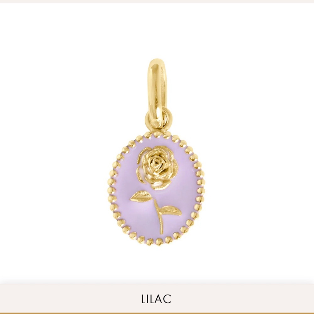 Gigi Clozeau Lilac Rose Pendant